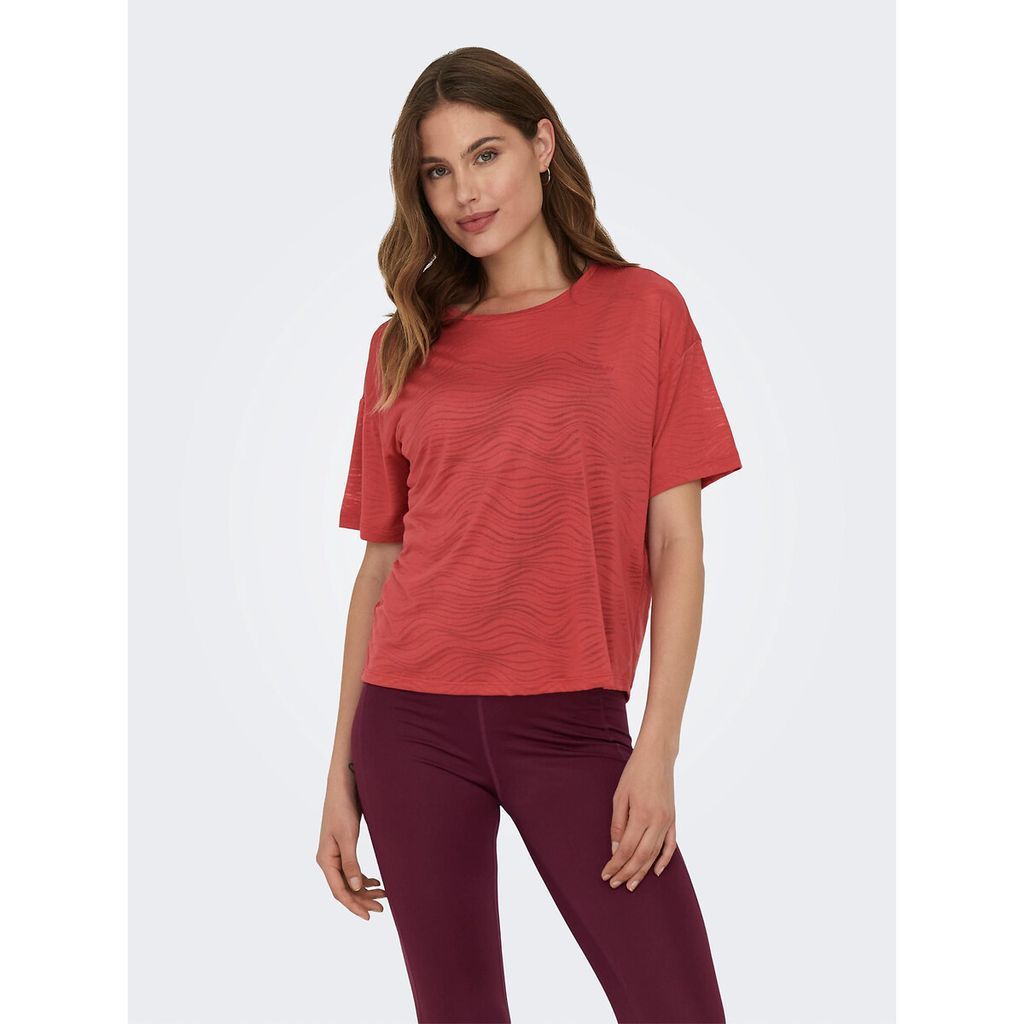 Nia Burnout T-Shirt in Relaxed Fit