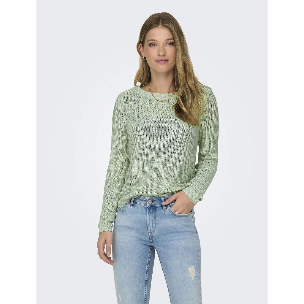 Fine Knit Ribbed Jumper with Boat Neck