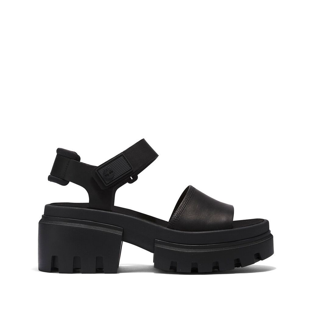 Everleigh Leather Sandals with Ankle Strap