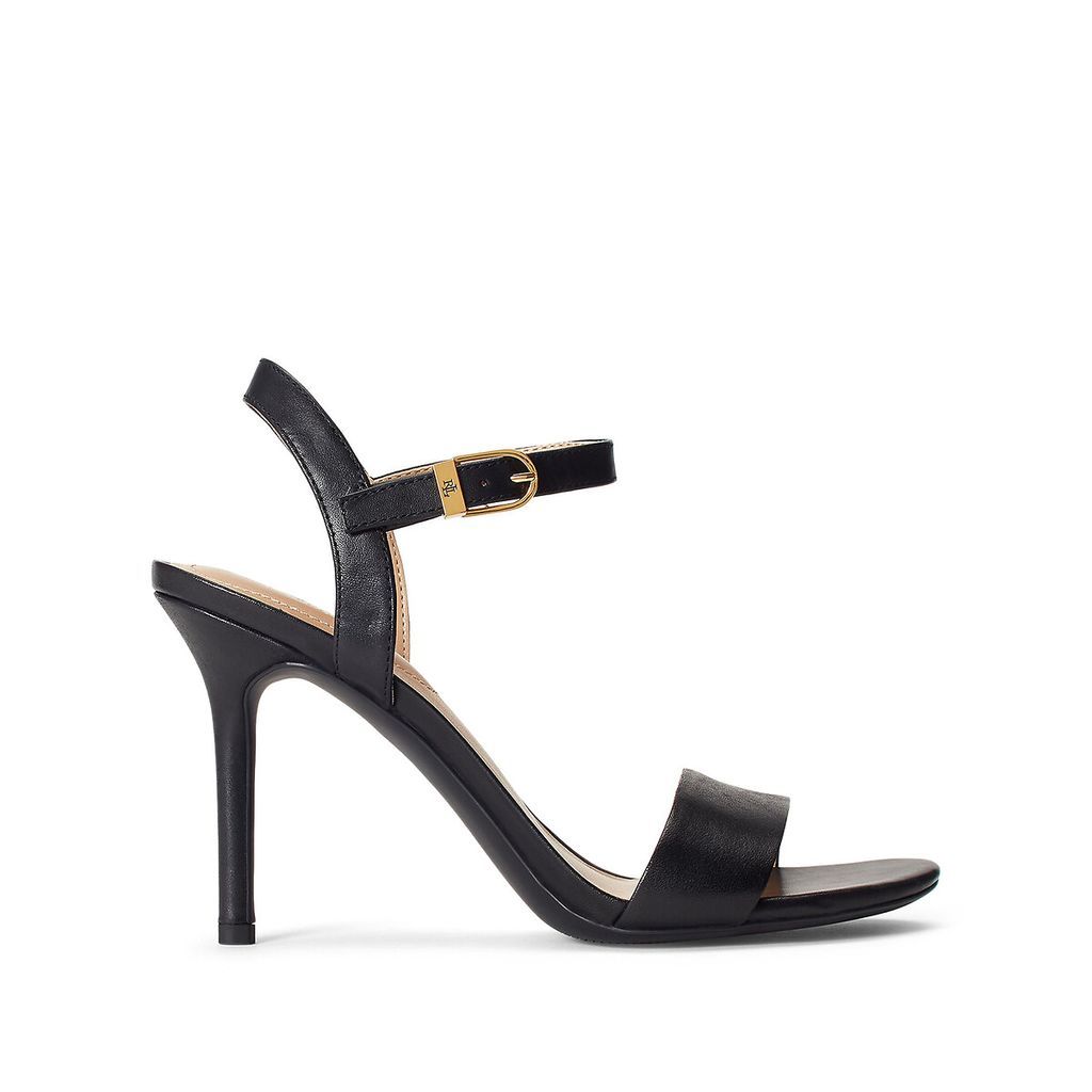 Gwen High Heel Sandals in Leather