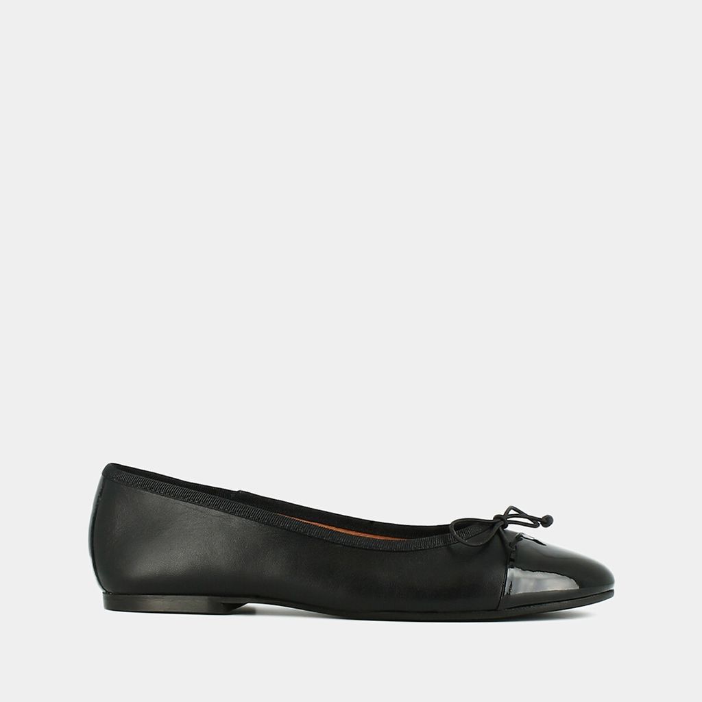Daxi Leather Ballet Flats