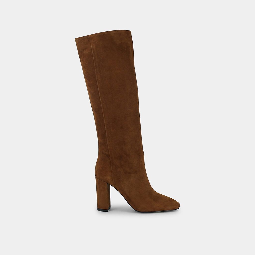 Calime Suede Knee-High Boots