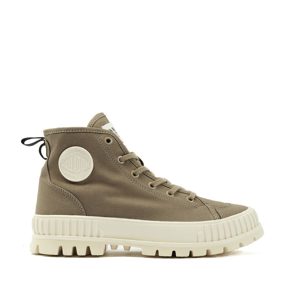 Pallashock Organic 2 High Top Trainers in Canvas
