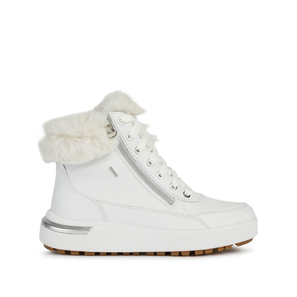 Dalyla Amphibiox Leather Breathable High Top Trainers
