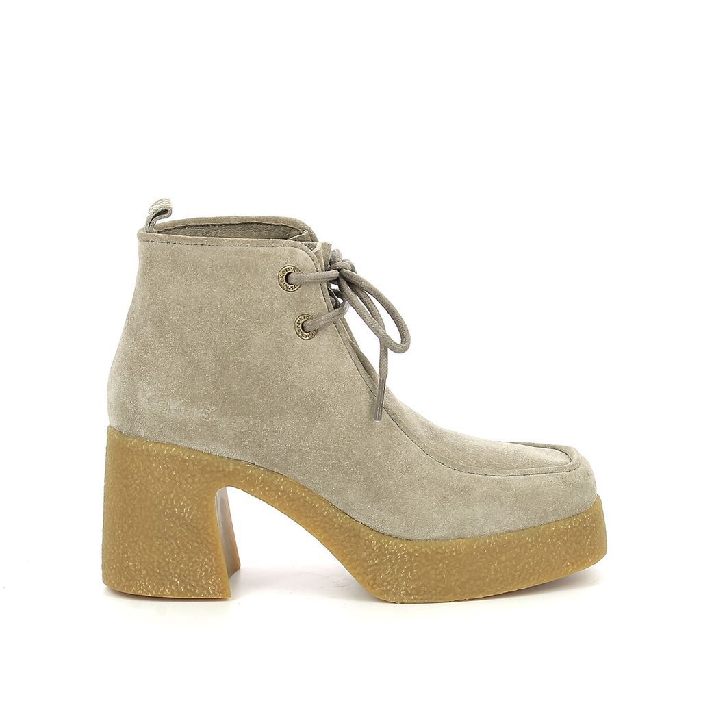 Kick Claire Ankle Boots in Suede with Heel