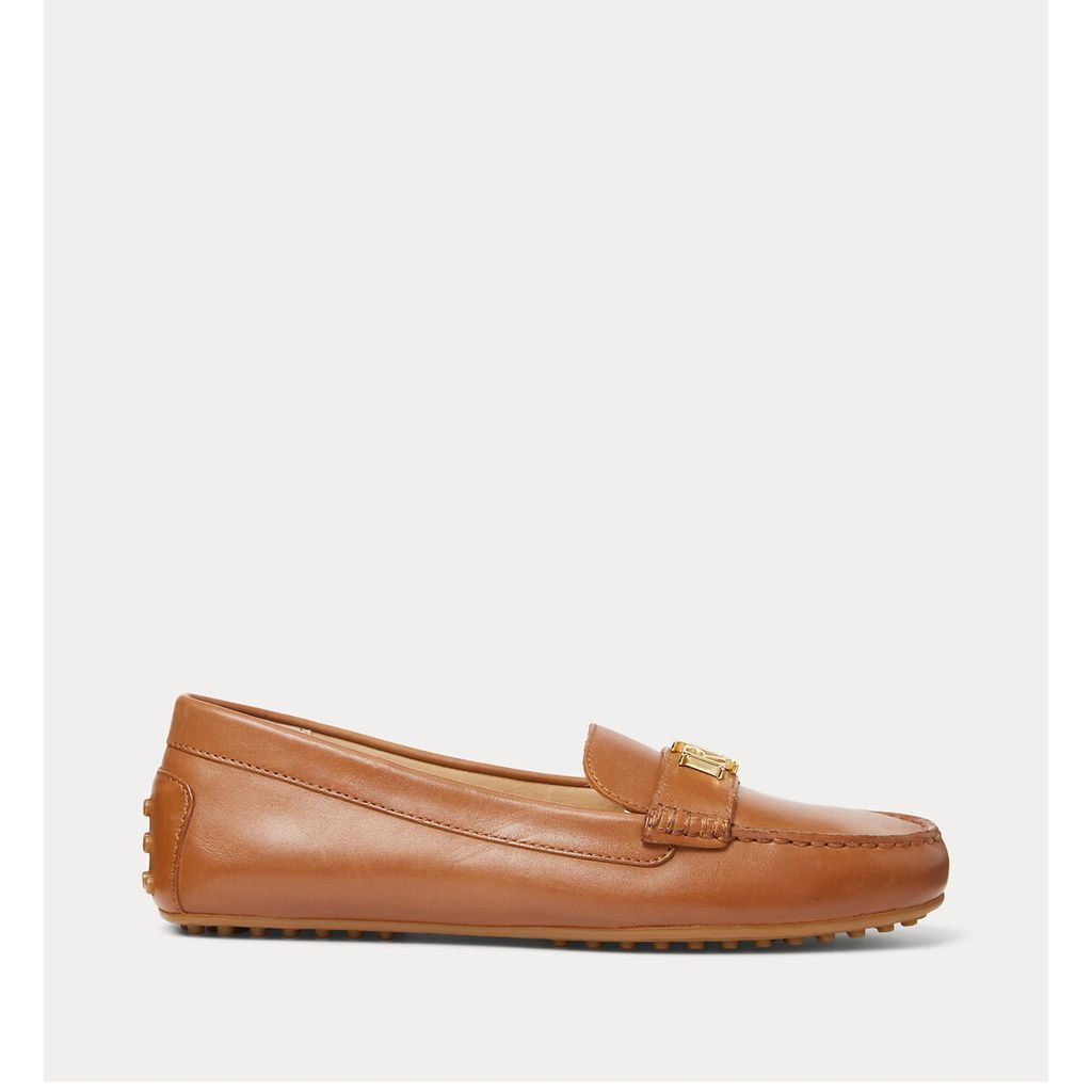 Barnsbury Leather Loafers with Round Toe