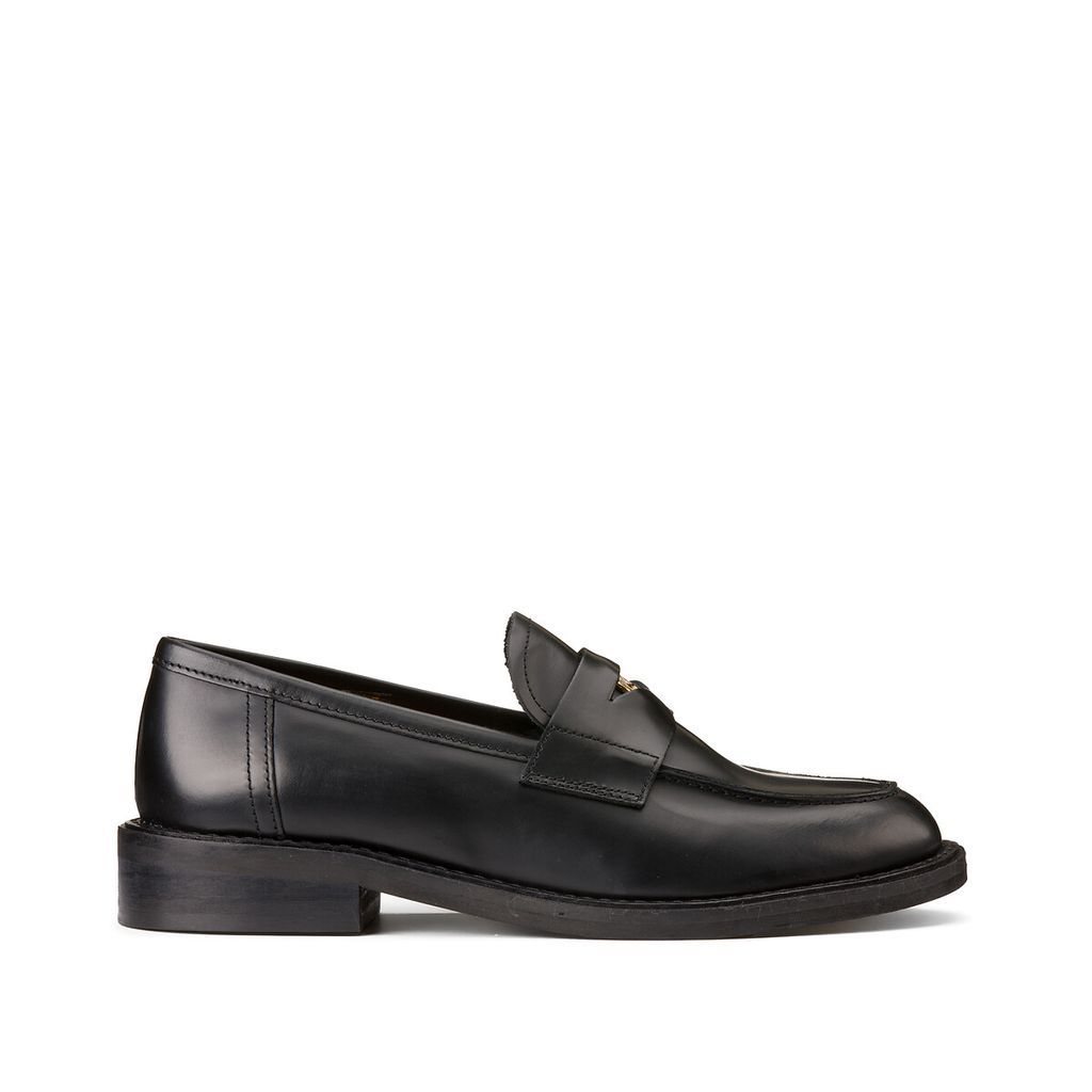 Dash Polished Leather Loafers