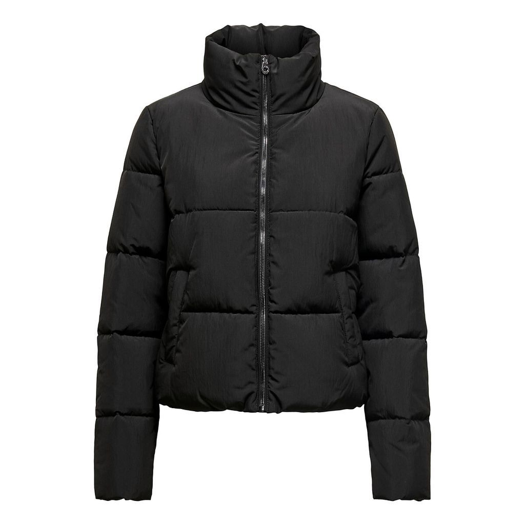 Winter Short Padded Jacket with Zip Fastening