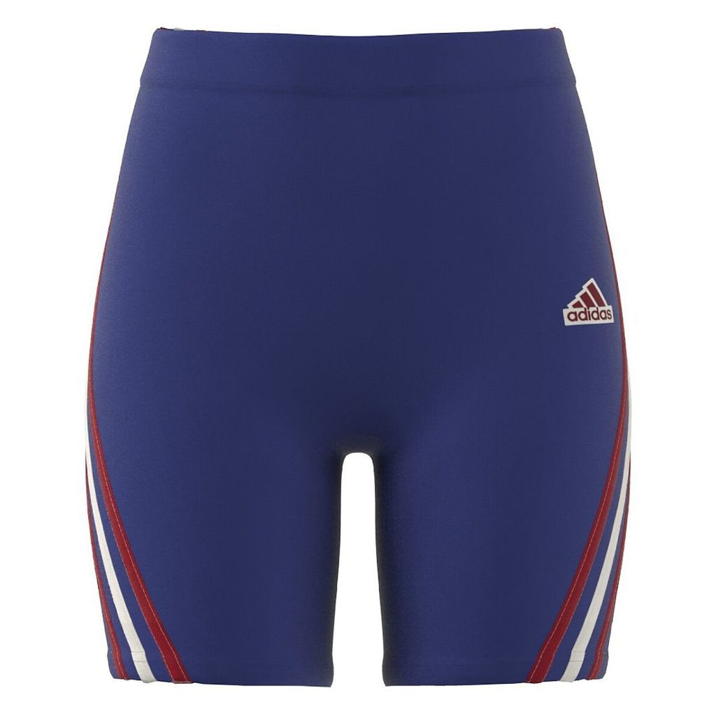 Future Icons Cycling Shorts with Logo Print in Cotton
