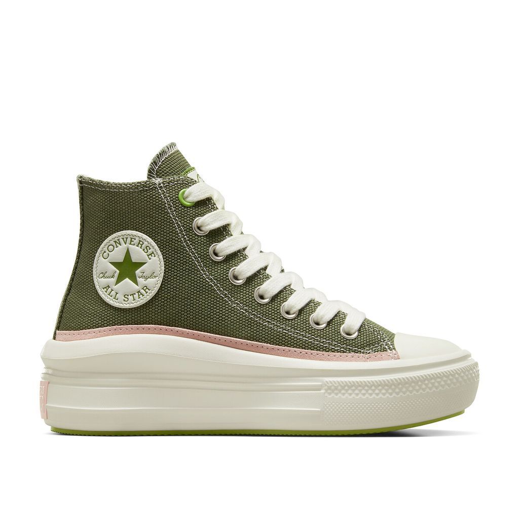 All Star Move City Utility Canvas High Top Trainers