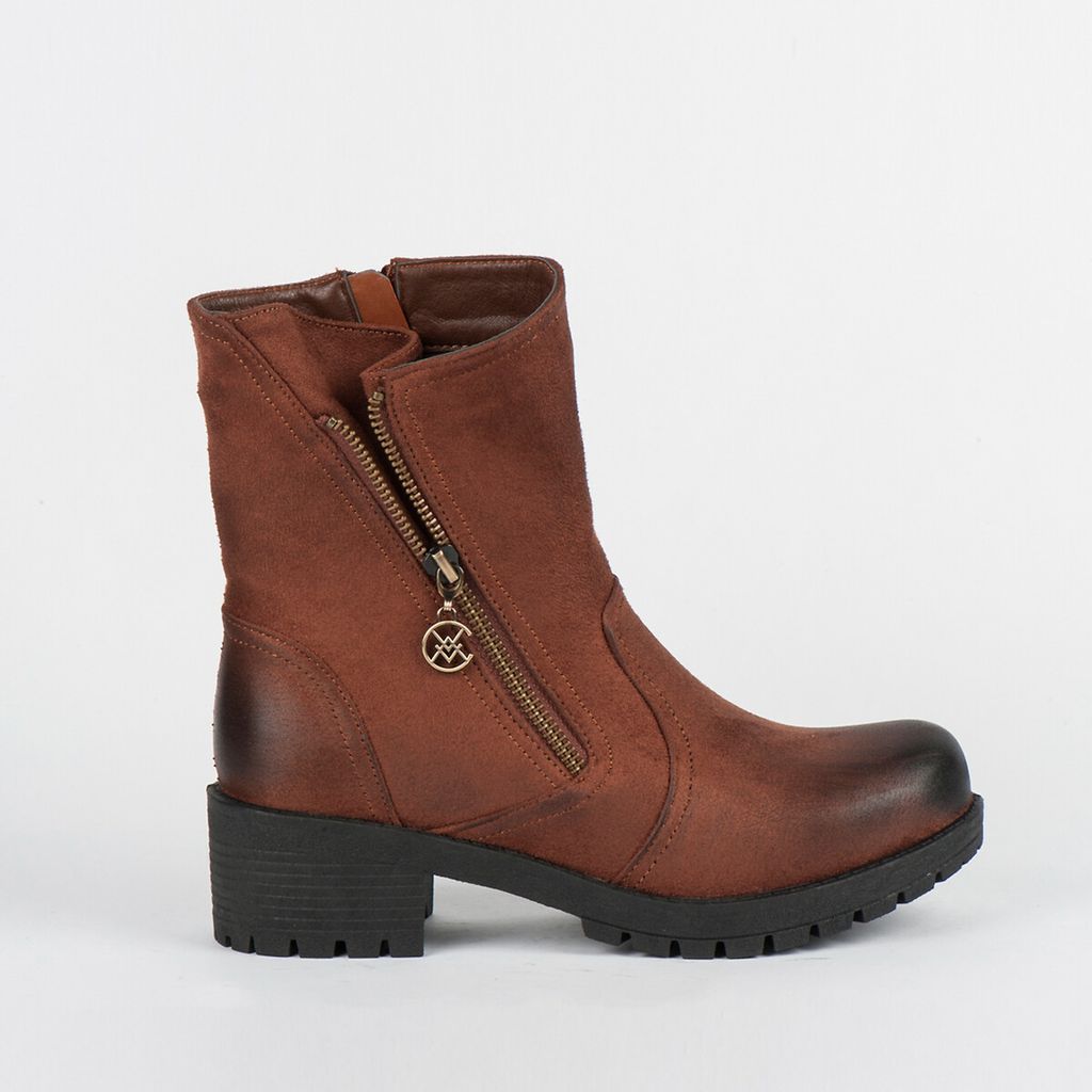 Tilda Zipped Ankle Boots