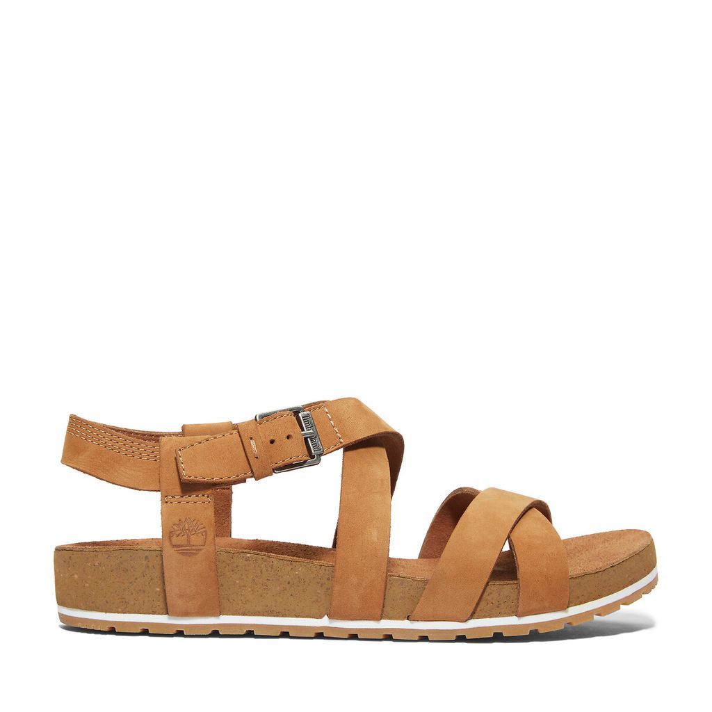 Malibu Waves Ankle Sandals in Leather