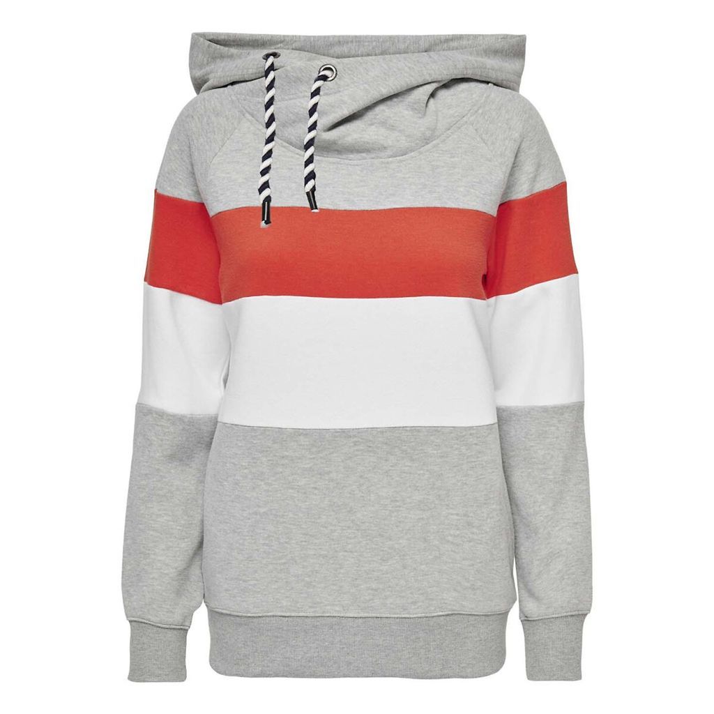 Hoodie with Asymmetric Drawcord