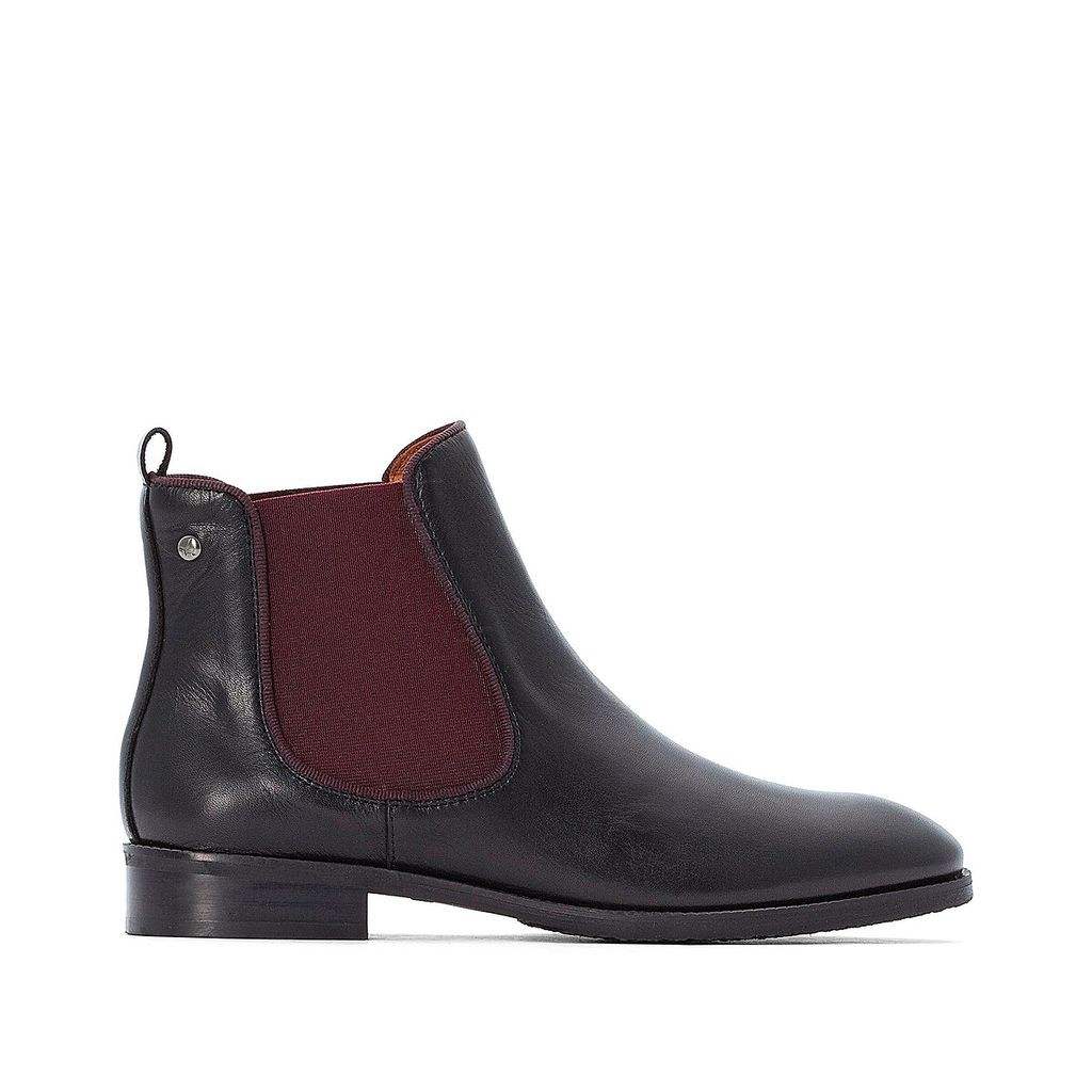 Royal Leather Chelsea Ankle Boots