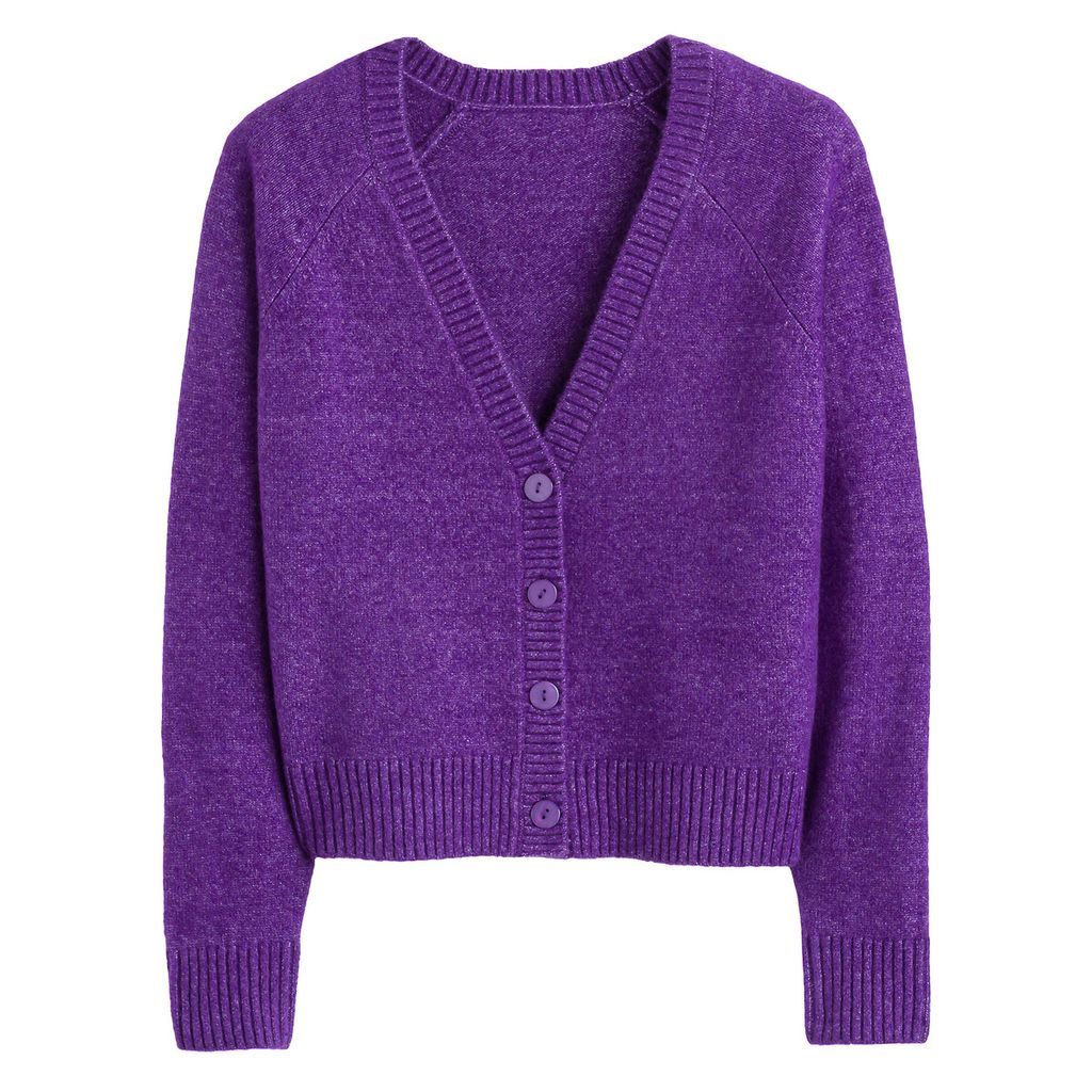 Recycled Short Buttoned Cardigan