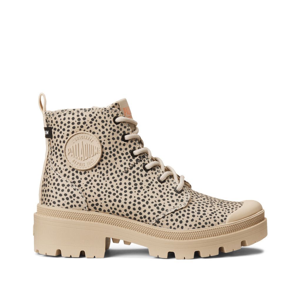 Pallabase Safari Canvas High Top Trainers