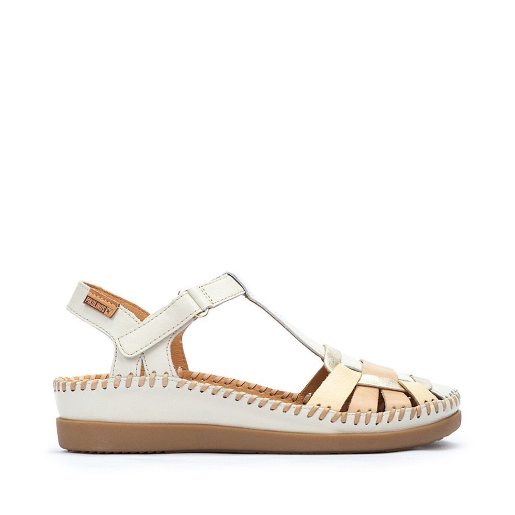 Cadaques Leather Wedge Sandals