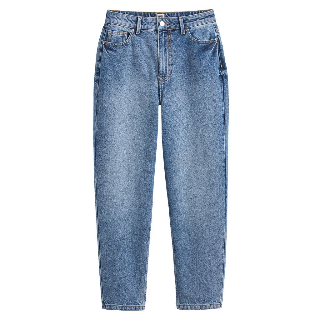Les Signatures - High Waist Mom Jeans, Length 26