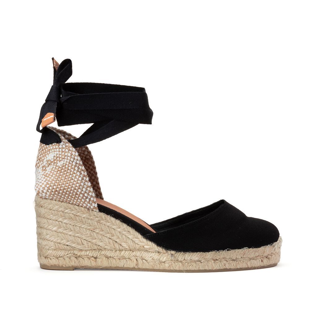 Carina Canvas Wedge Espadrilles