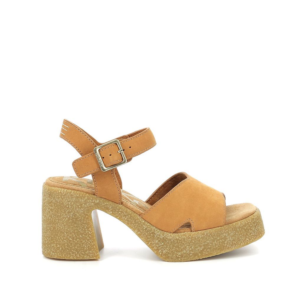 Kick Constance Leather Sandals with Heel
