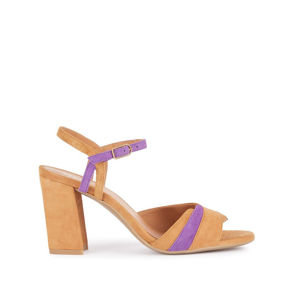 New Eraklia 80 Sandals in Suede with Heel