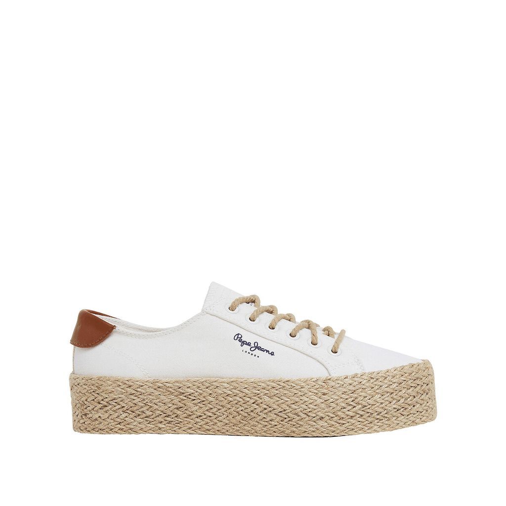 Kyle Classic Canvas Trainers with Rope Sole