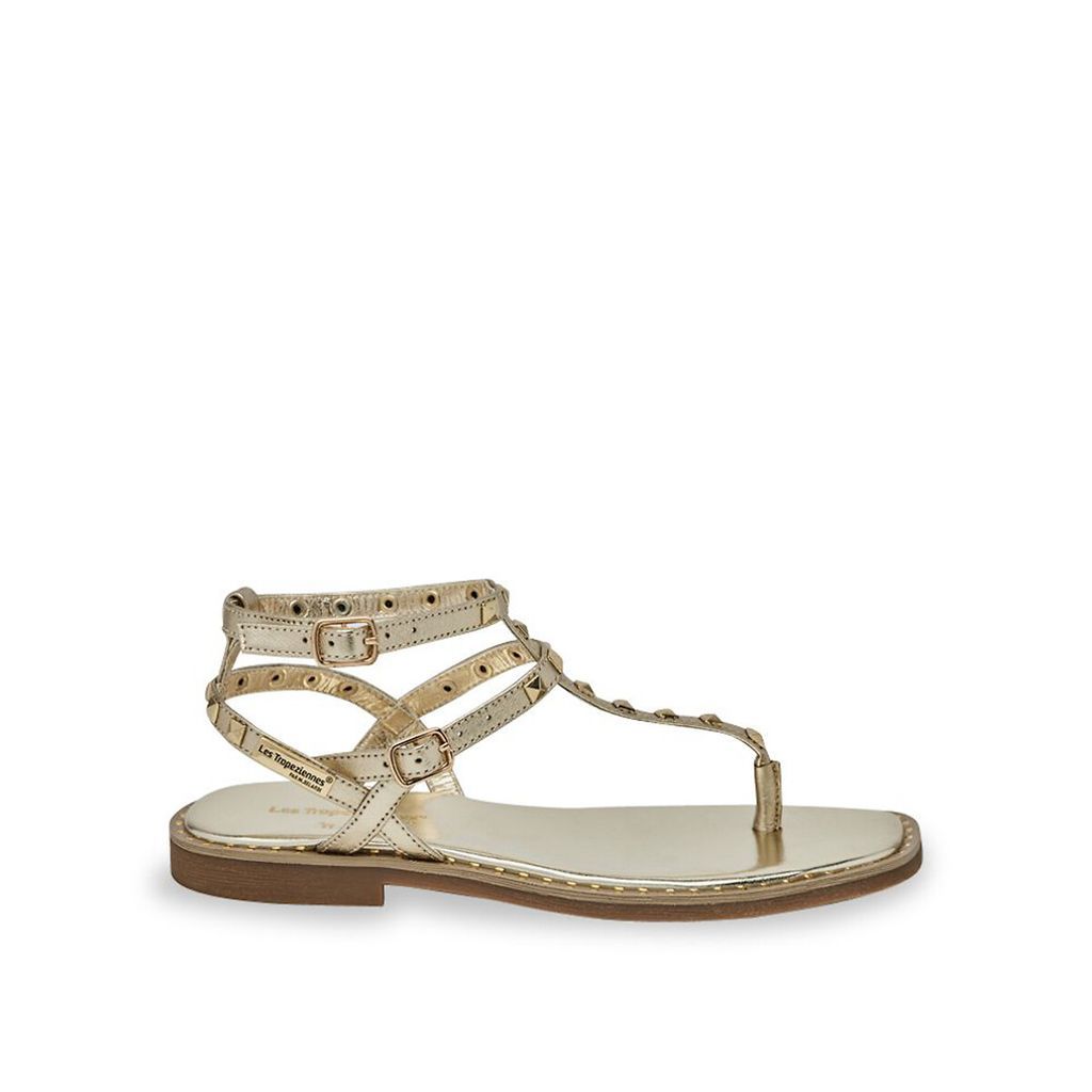 Coraze Flip Flop Sandals in Leather