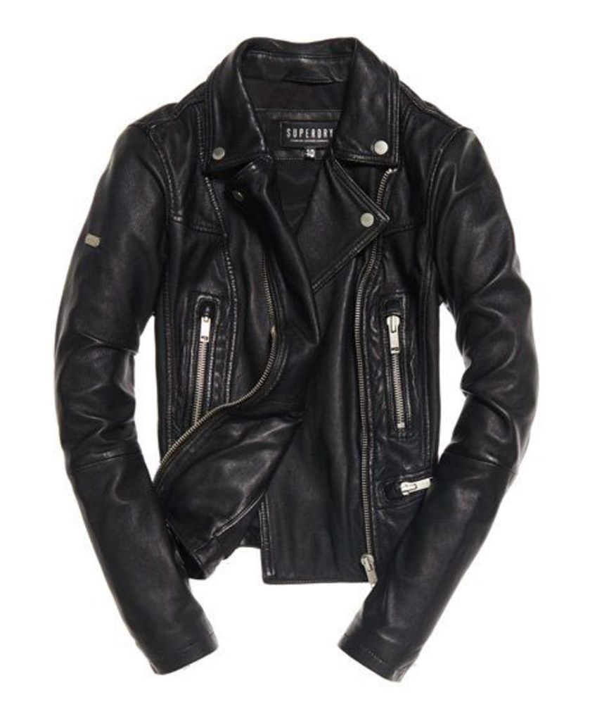 Superdry L.A Leather Biker Jacket