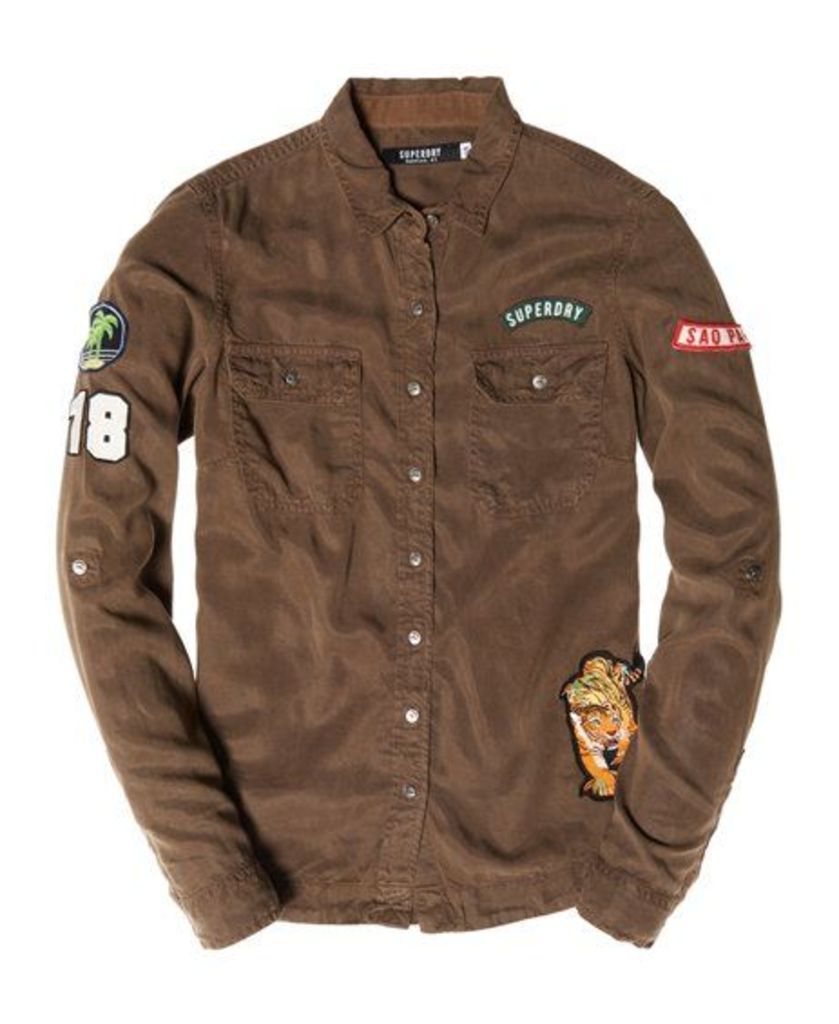 Superdry Patched Military Shirt