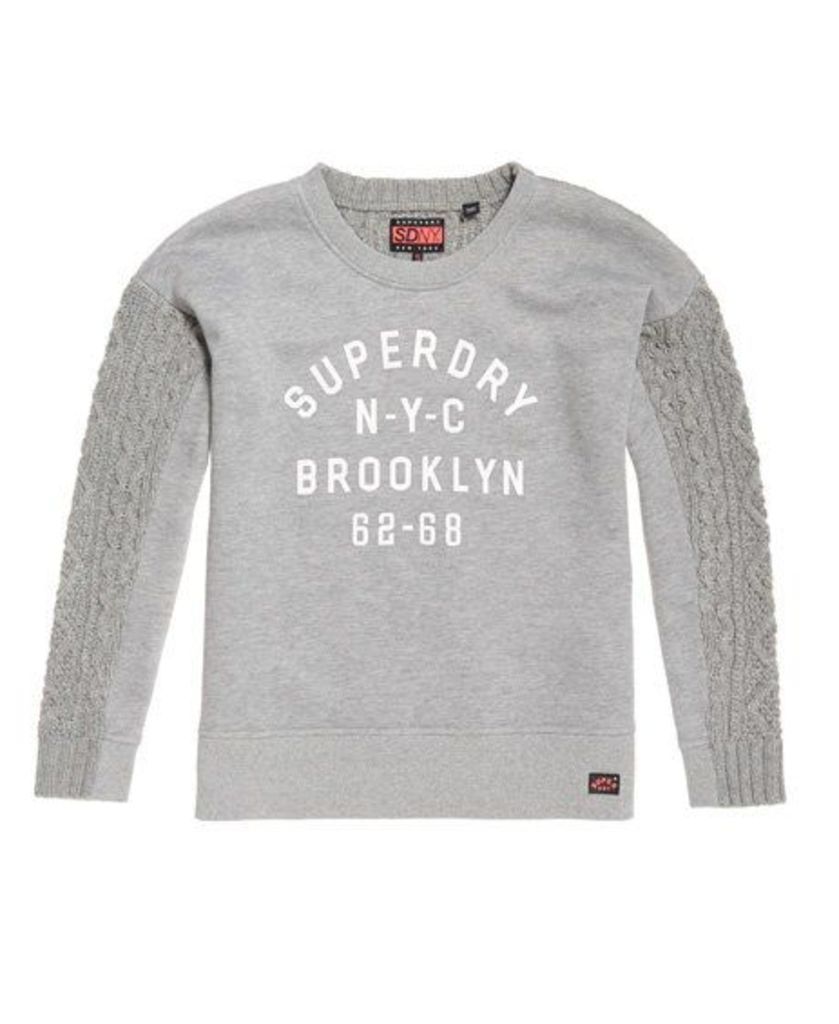 Superdry Fusion-Line Logo Sweater