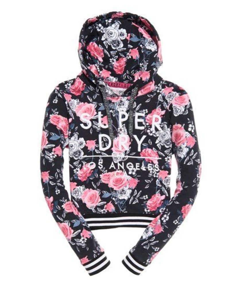 Superdry SD Boxy Rose All Over Print Hoodie