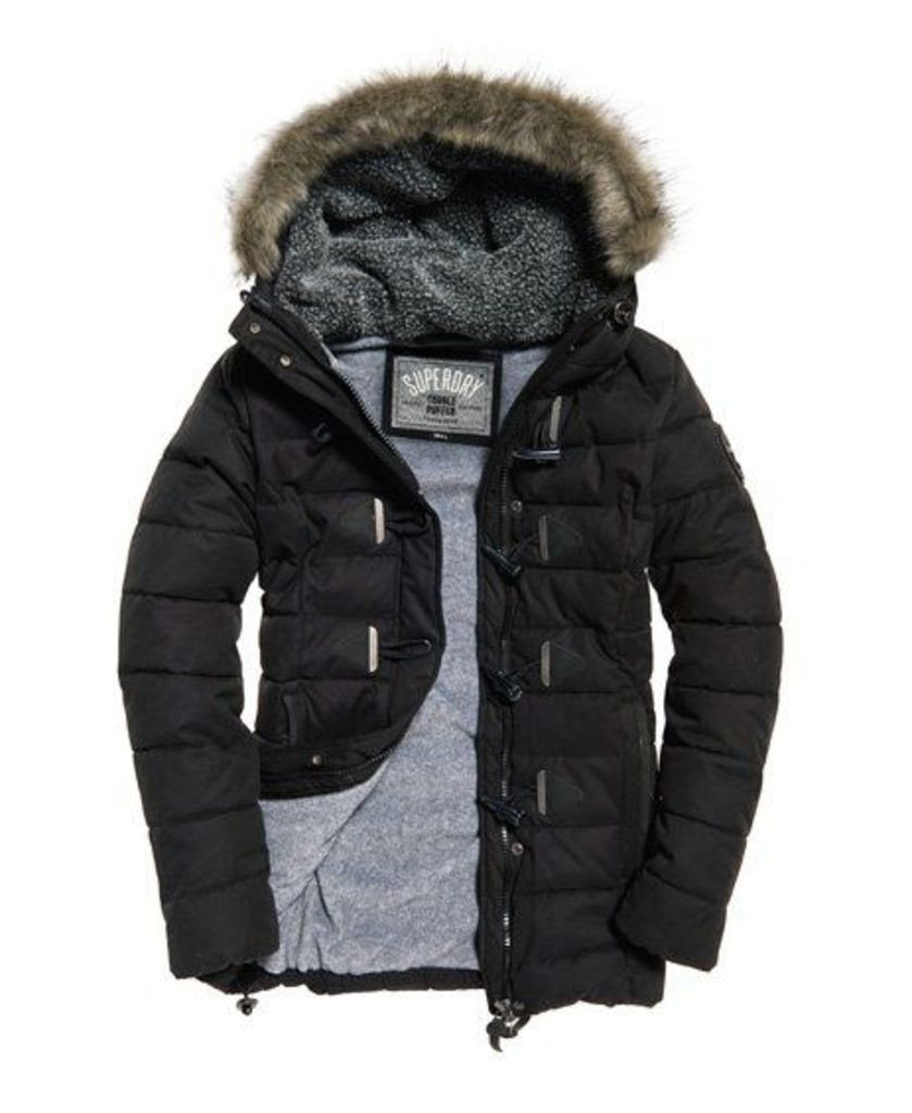 Superdry Microfibre Tall Toggle Puffle Jacket
