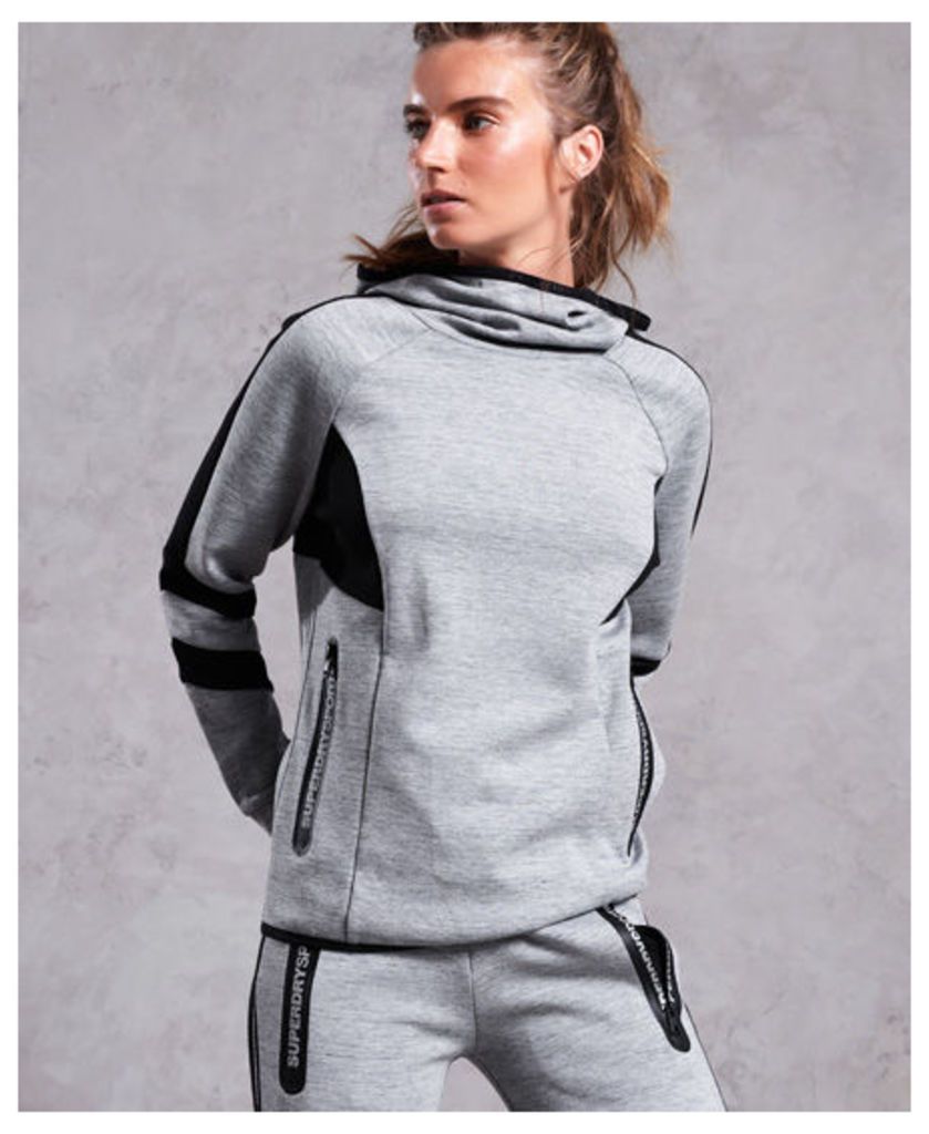 Superdry Core Gym Tech Funnel Hoodie
