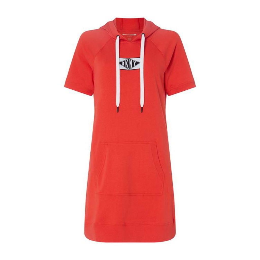 DKNY Sport Patch Sneaker Dress - Red