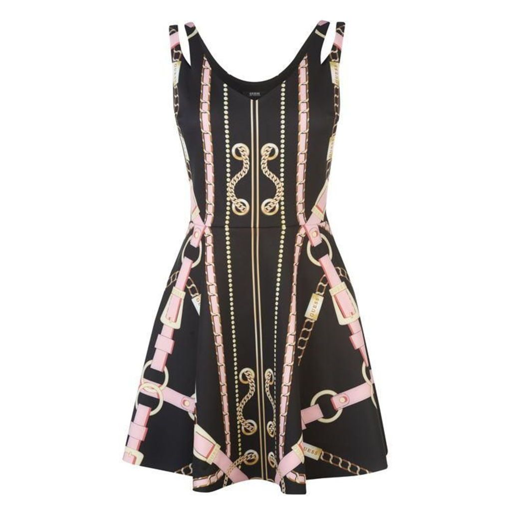 Guess Guess Fit and Flare Dress Womens - Pastel Black