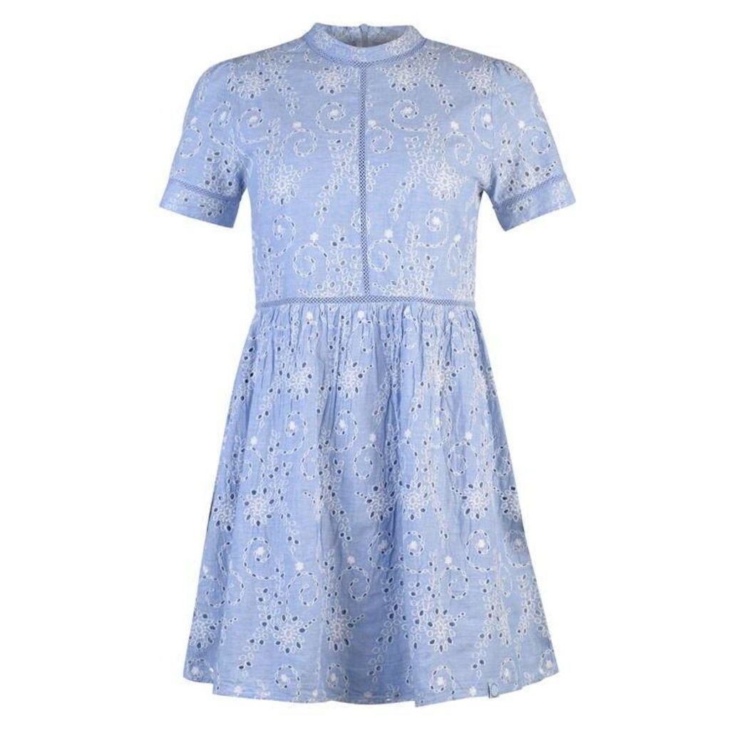 Superdry Superdry Womens Shelly Dress - Pale Blue I2G