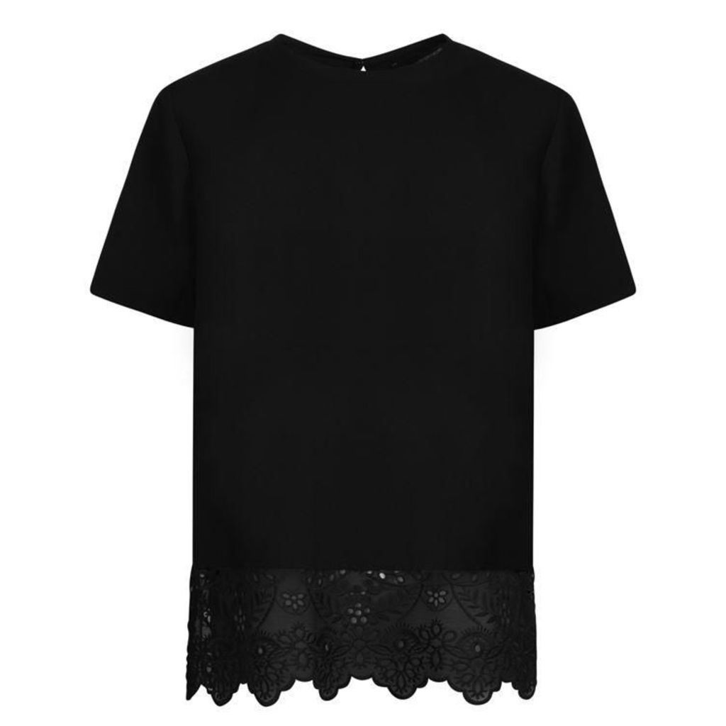 French Connection Lace T Shirt