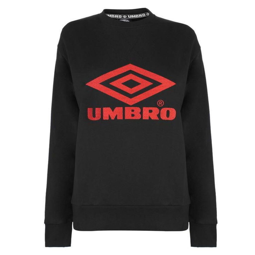 Umbro Umbro Womens Logo Crew Sweater