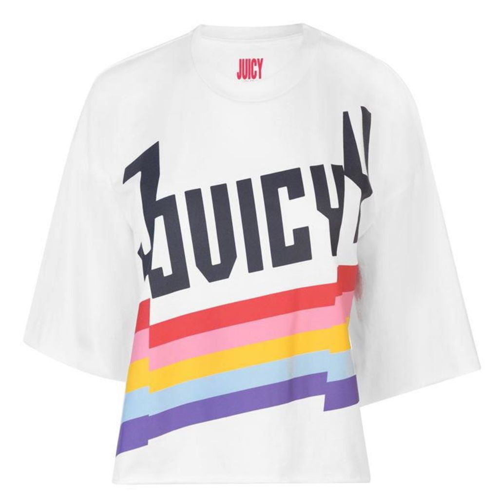 Juicy Logo Rainbow Tee