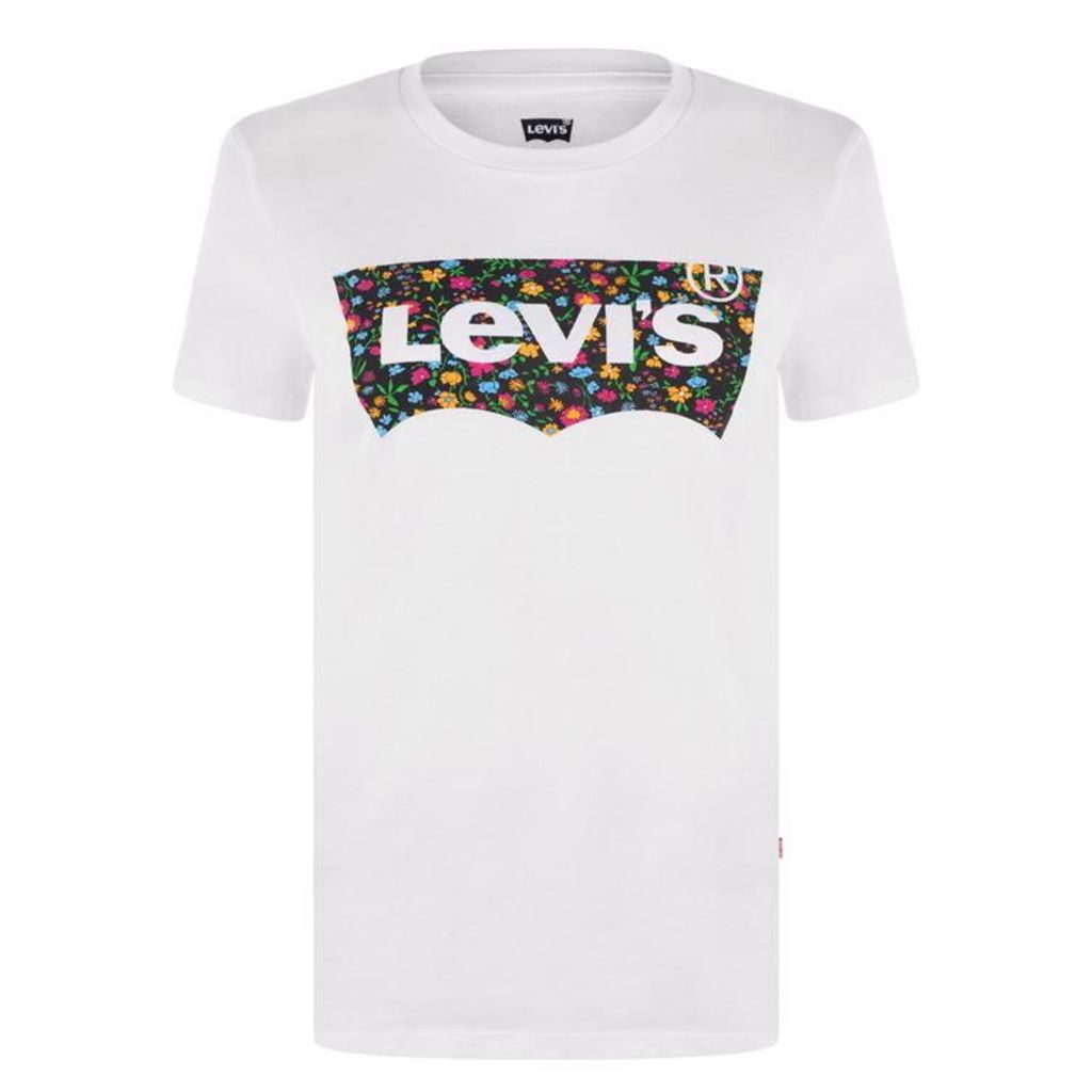 Levis Floral Batwing T Shirt