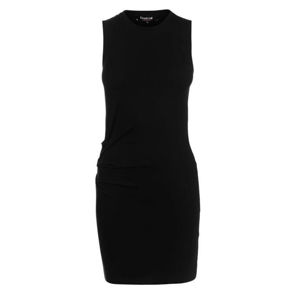 Blackseal Ruched Dress - Black