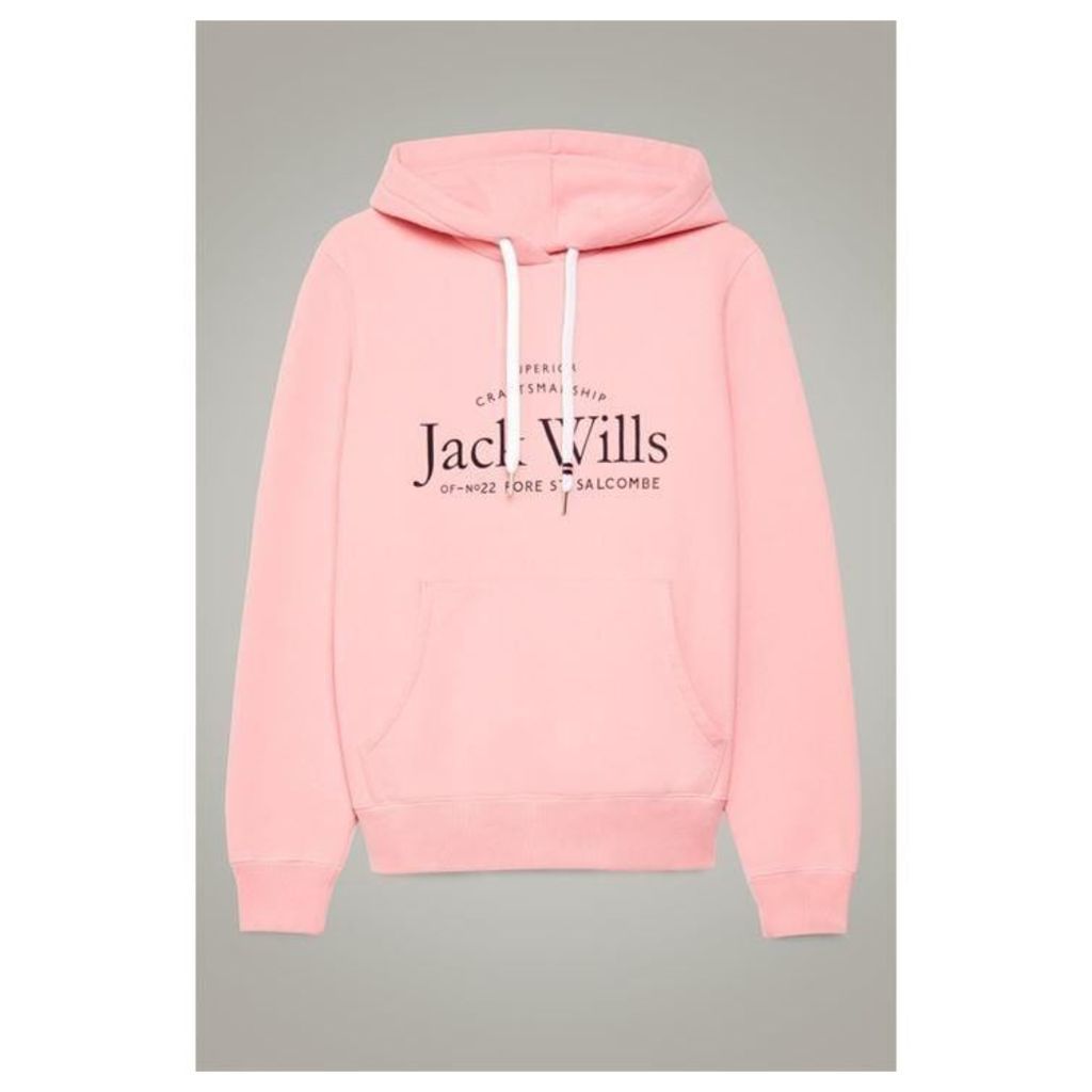 Jack Wills Hunston Back Graphic Hoodie