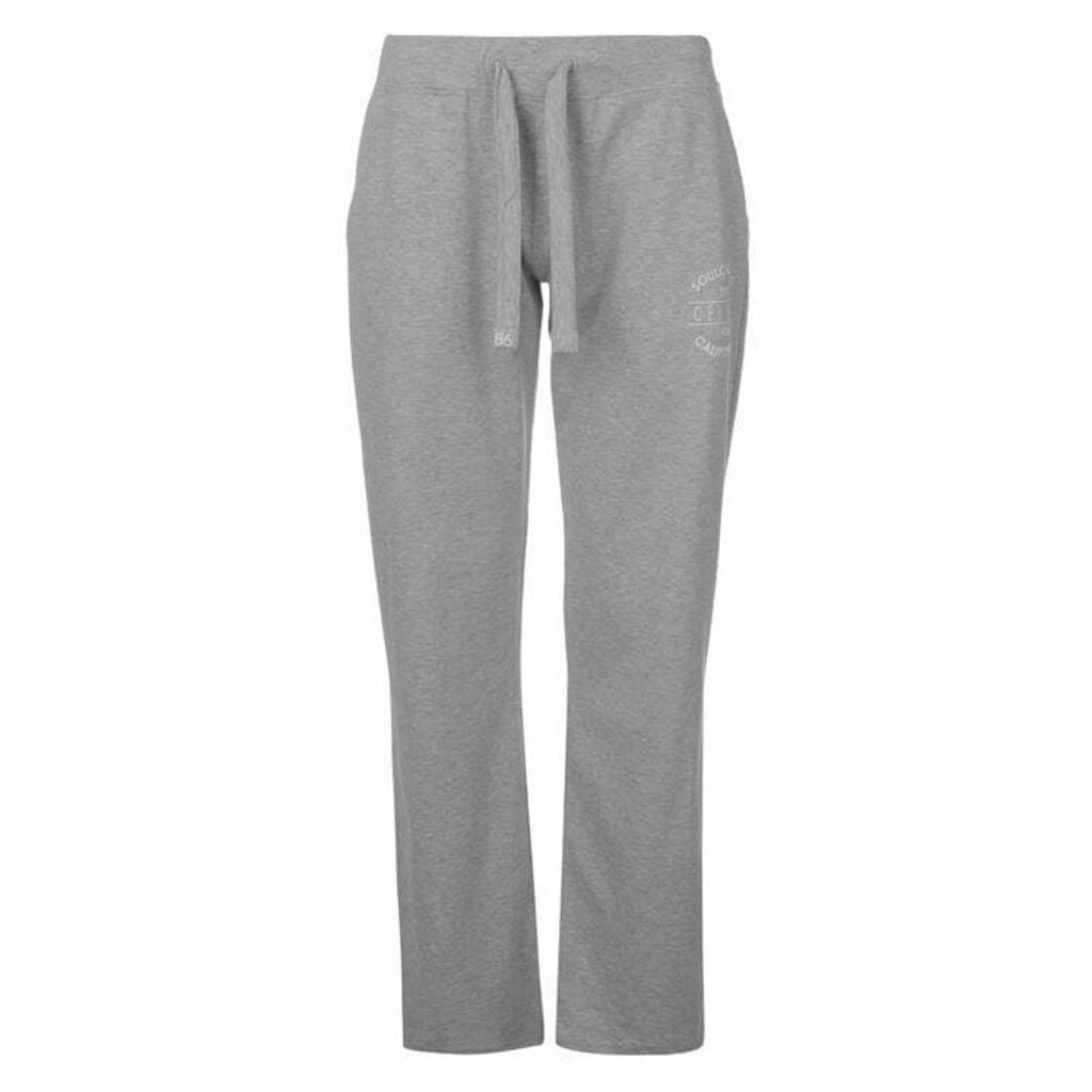 SoulCal Deluxe Wide Leg Joggers - GREY