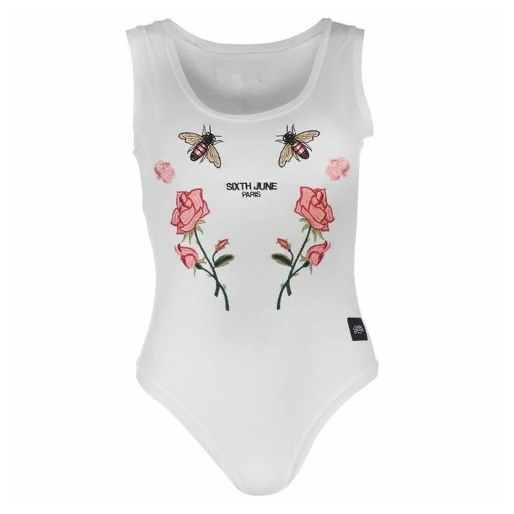 Sixth June Embroidered Bodysuit