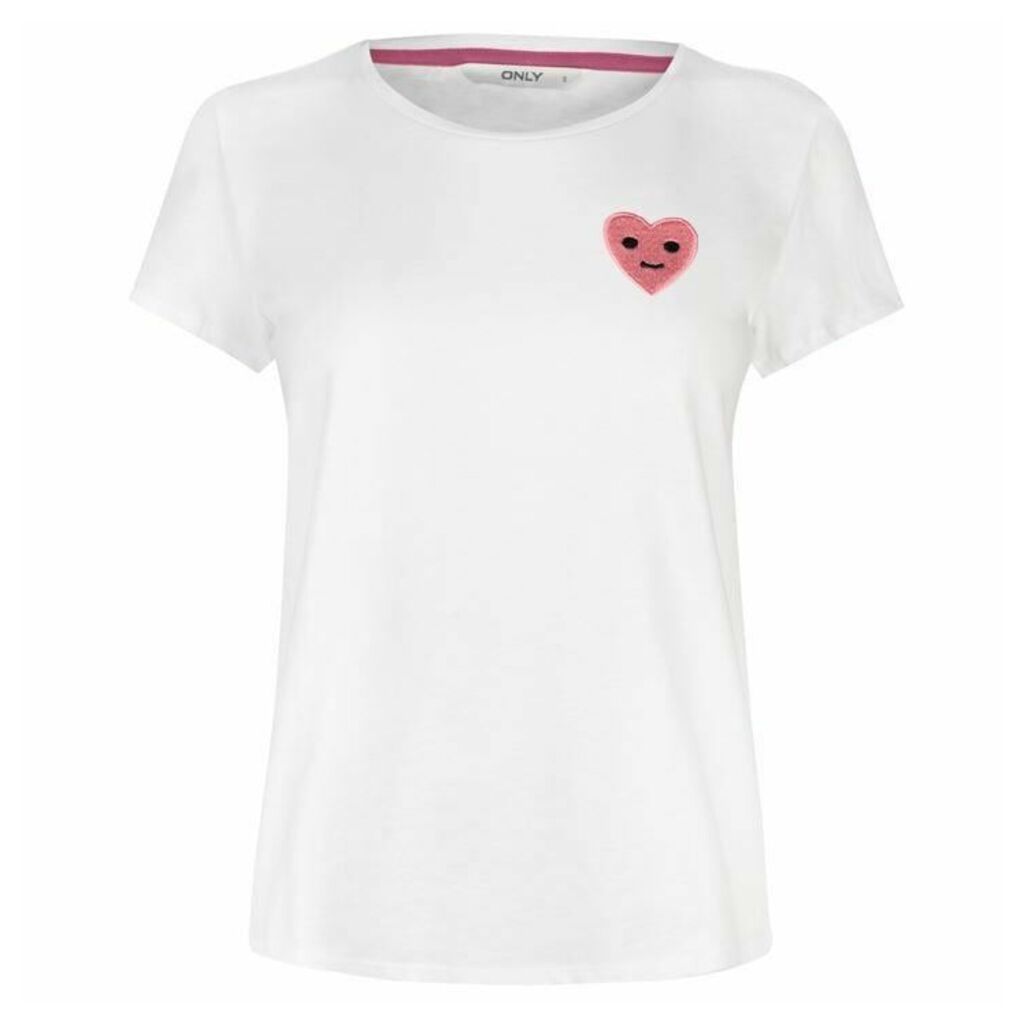 Only Embroidered T Shirt