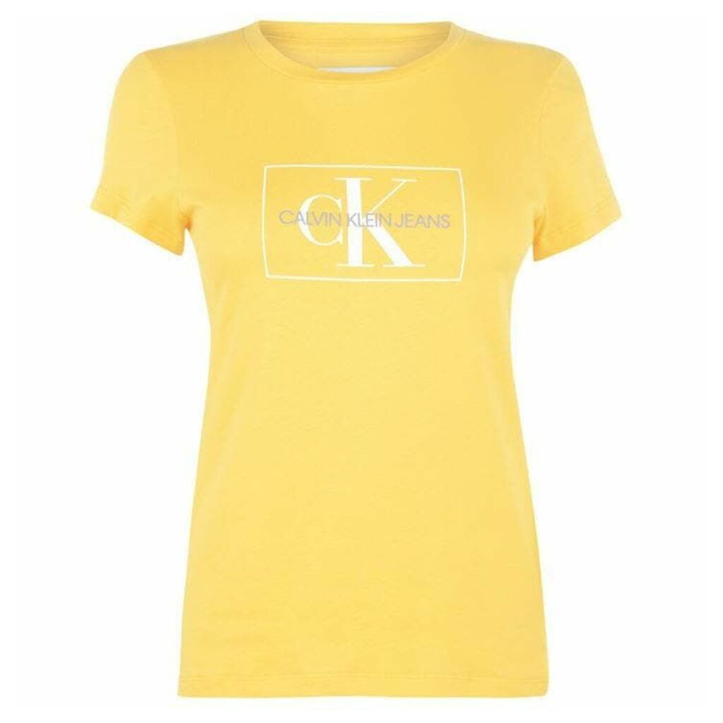 Calvin Klein Jeans Mono Box Logo T Shirt