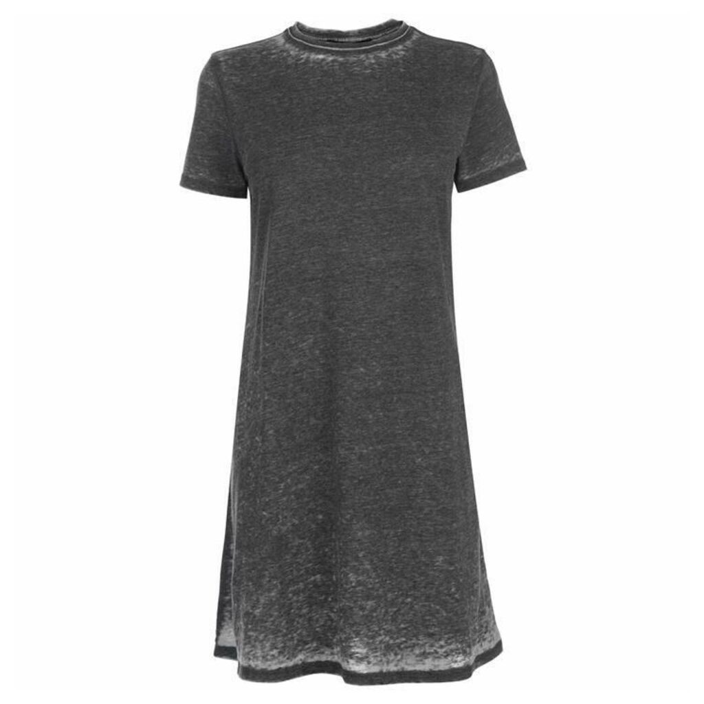 Firetrap Blackseal T Shirt Dress - Grey Wash