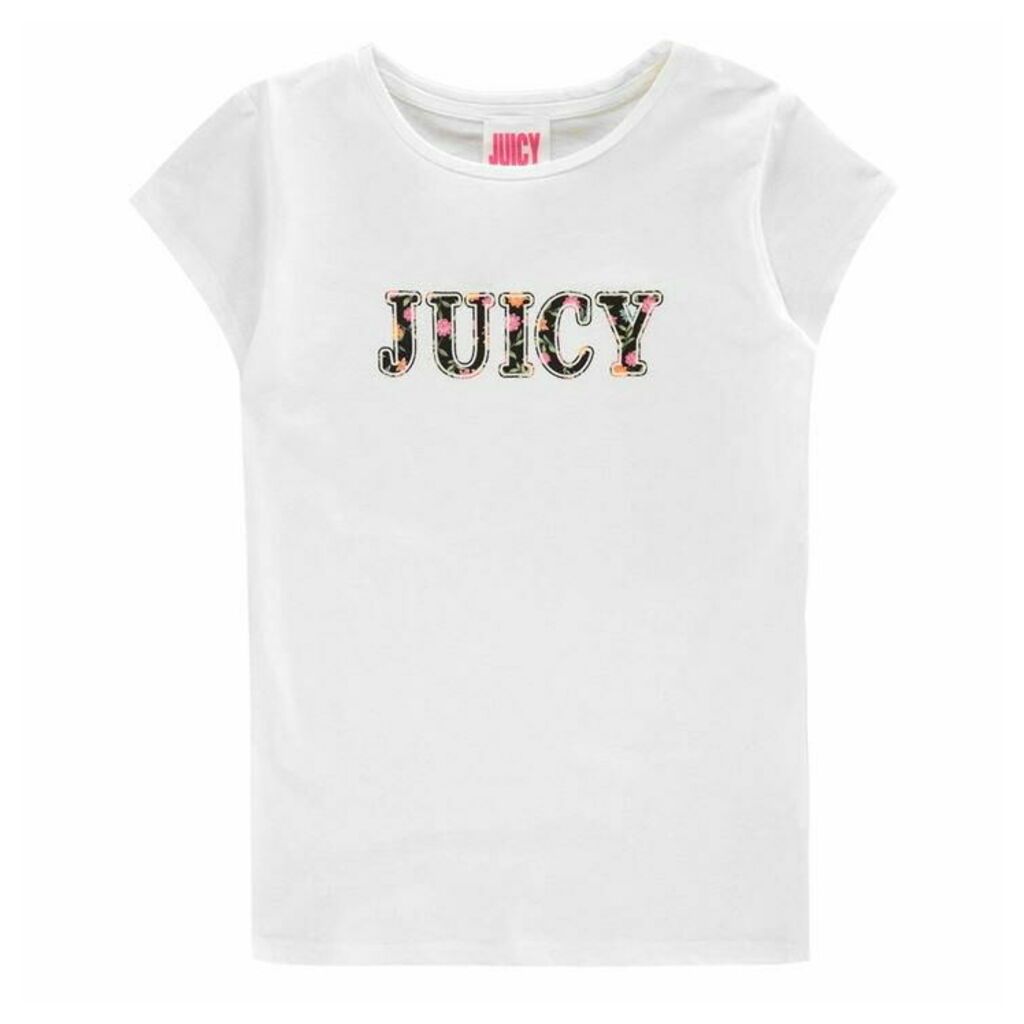 Juicy Couture Floral T Shirt
