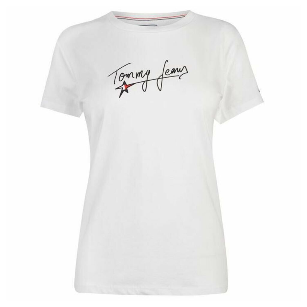 Tommy Jeans Feminine Script T Shirt