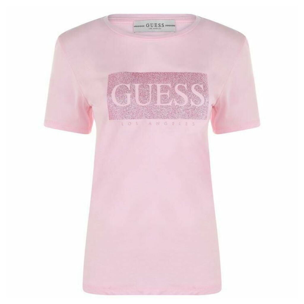 Guess Glitter Box T Shirt